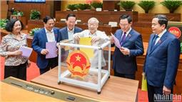 Quốc hội bỏ phiếu kín đánh giá tín nhiệm 44 chức danh